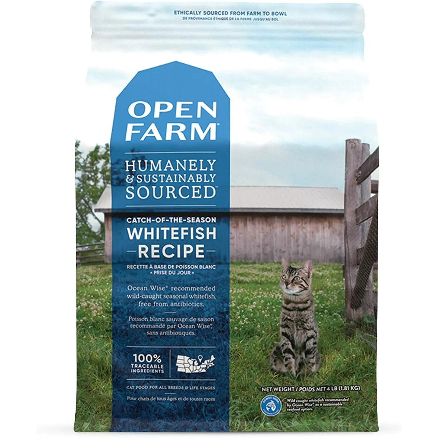 Open Farm® Catch-of-the-Season Whitefish Grain Free Dry Cat Food Open Farm