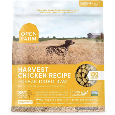 Open Farm® Harvest Chicken Freeze Dried Raw Dog Food Open Farm