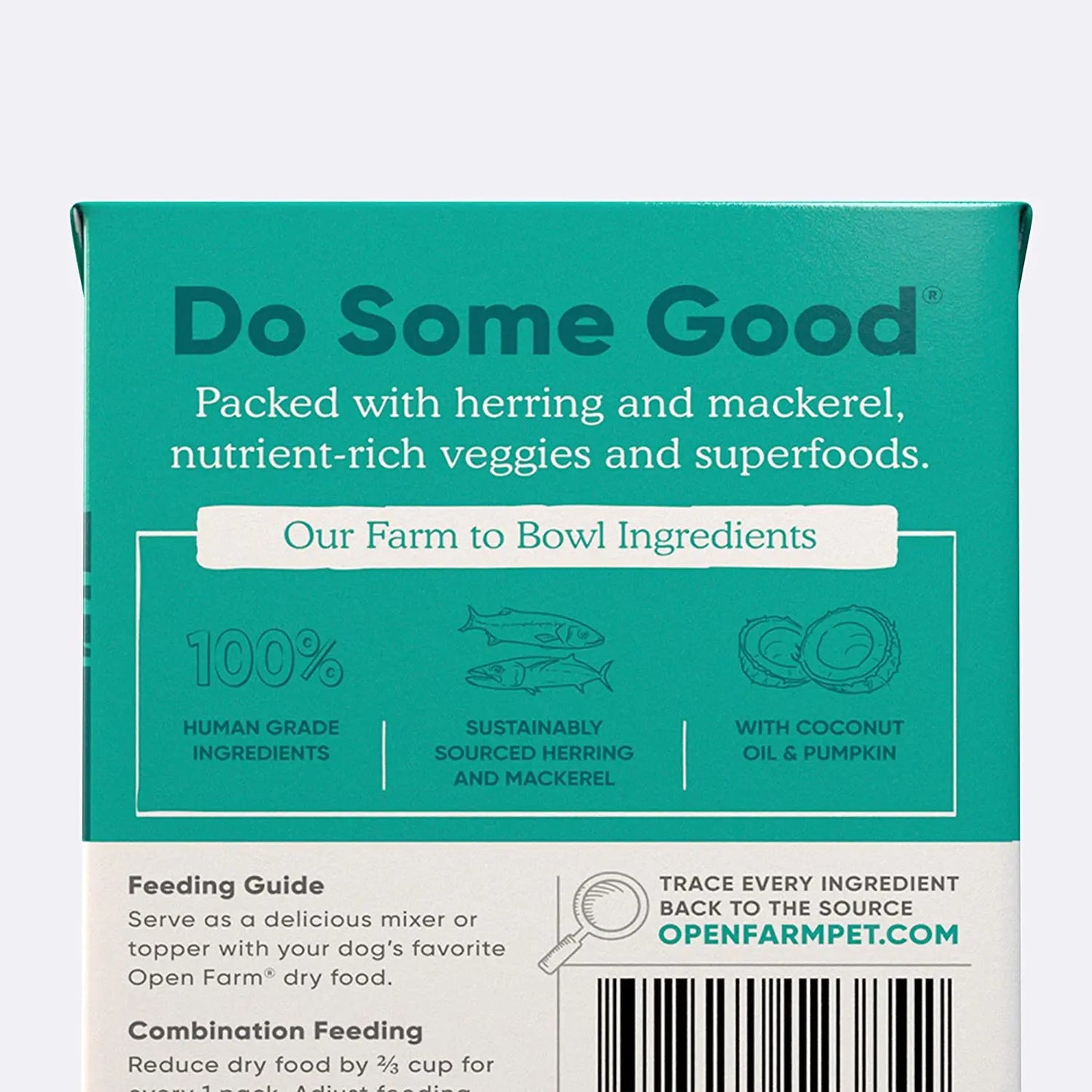Open Farm® Herring & Mackerel Rustic Stew Wet Dog Food 12.5oz case of 12 Open Farm