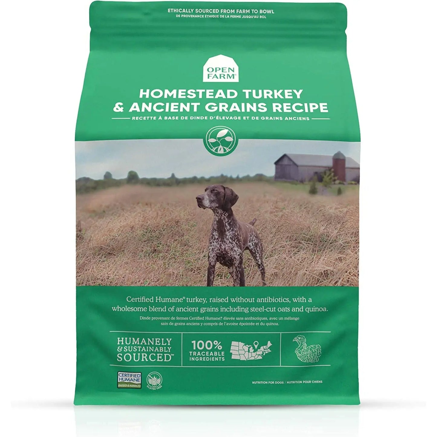 Open Farm® Homestead Turkey & Ancient Grains Dry Dog Food Open Farm