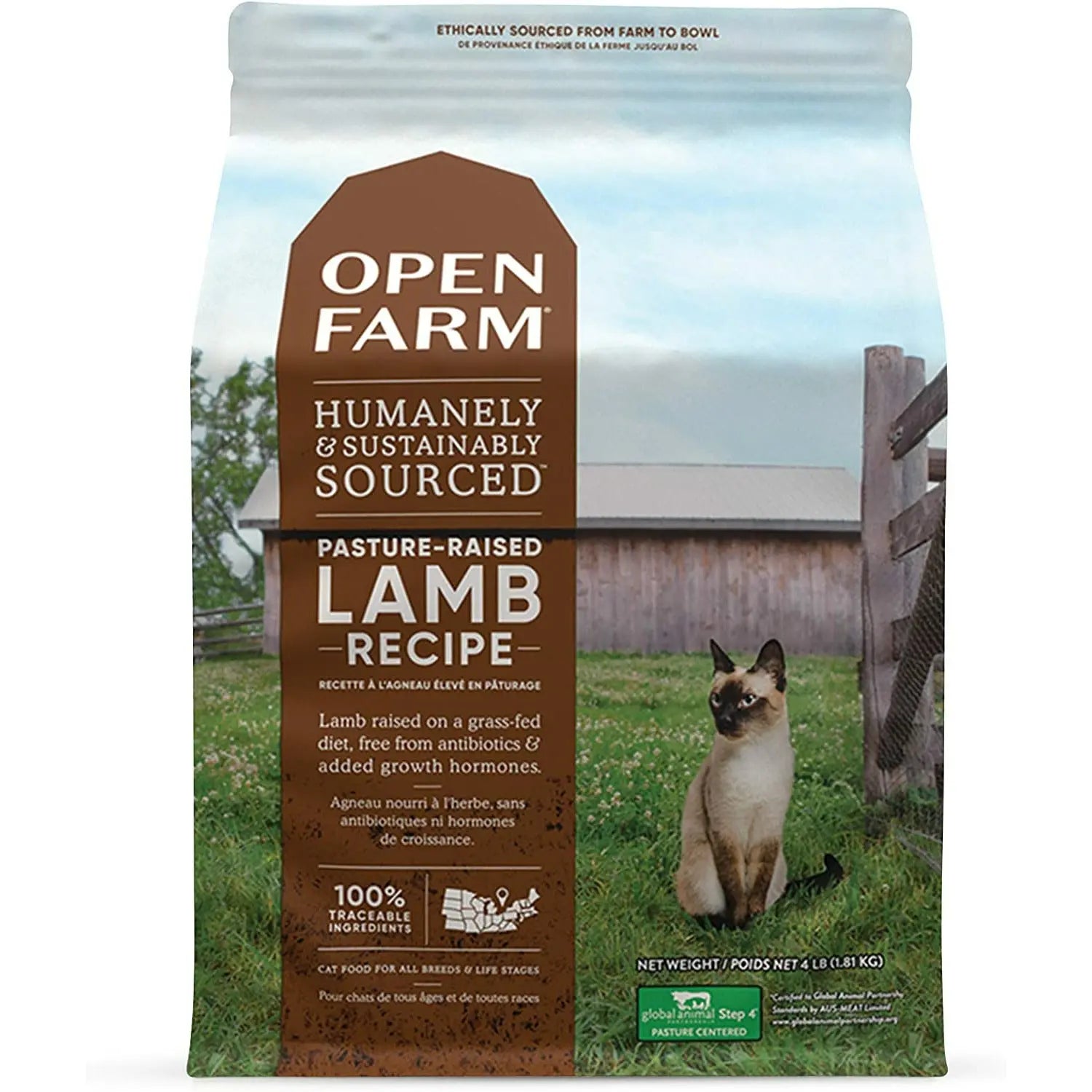Open Farm® Pastured-Raised Lamb Grain Free Dry Cat Food Open Farm