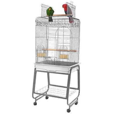 Open FlatTop with Plastic Base Bird Cage 22"x18"x62" A&E Cage Company