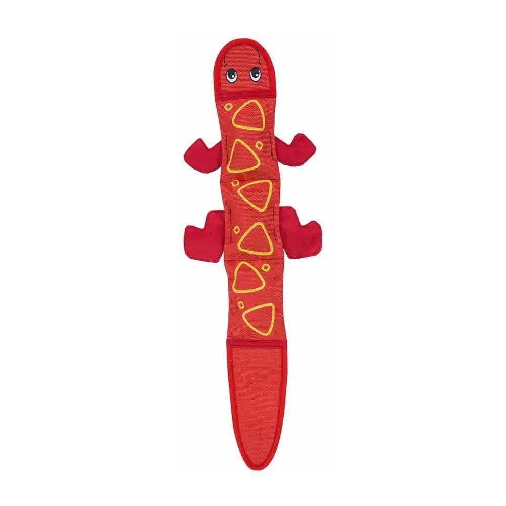 Outward Hound® Fire Biterz® Lizard Dog Toys Red Color Large Outward Hound®