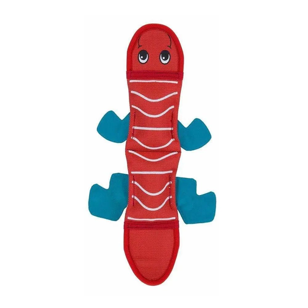 Outward Hound® Fire Biterz® Lizard Dog Toys Red Color Small Outward Hound®