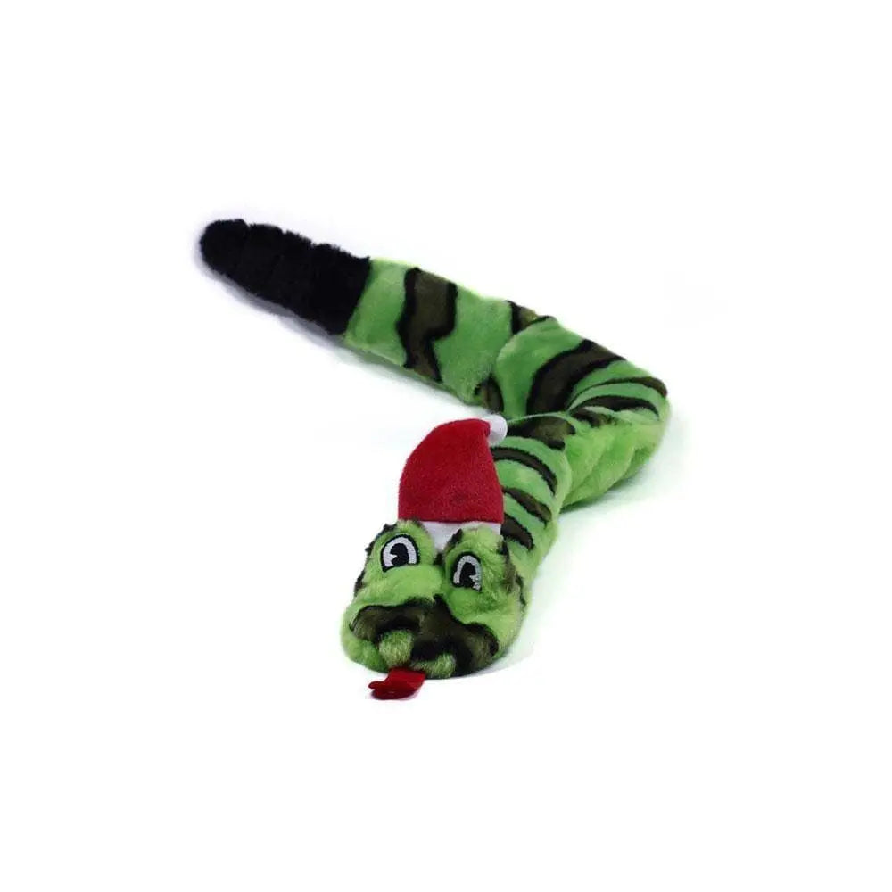 Outward Hound® Holiday Invincibles® Snake Dog Toys Green Color Large 37 X 5 X 3 Inch Outward Hound®