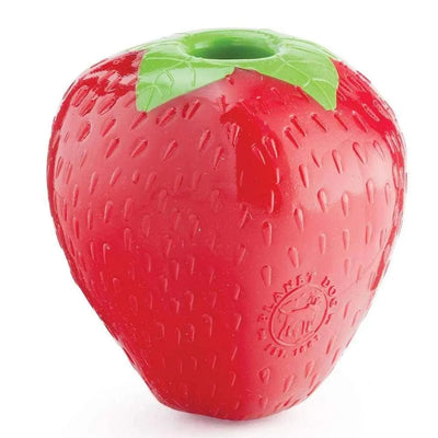 Outward Hound® Orbee-Tuff Strawberry Dog Toys Red Color 3 Inch Outward Hound®