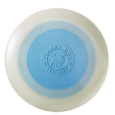 Outward Hound® Zoom Flyer Frisbee Disc Dog Toys Glow Blue Color Large Outward Hound®