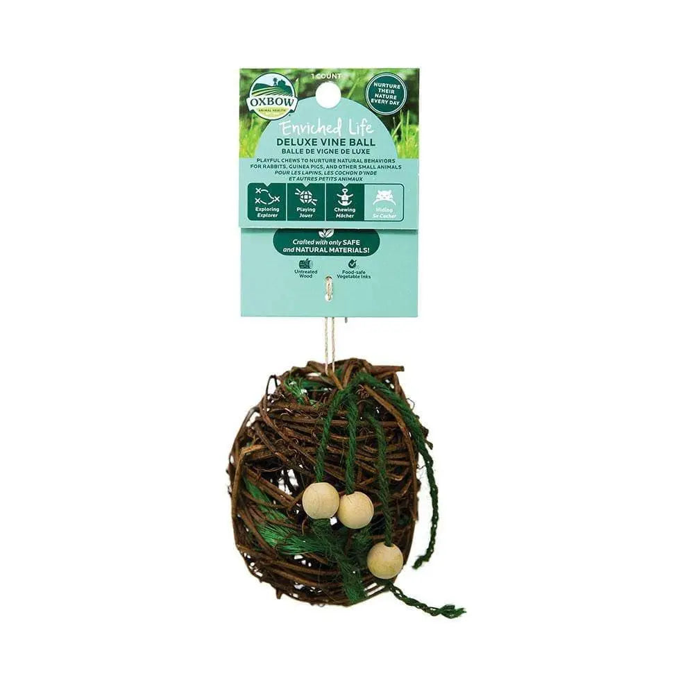 Oxbow Animal Health® Enriched Life Deluxe Vine Ball for Small Animal Oxbow Animal Health®