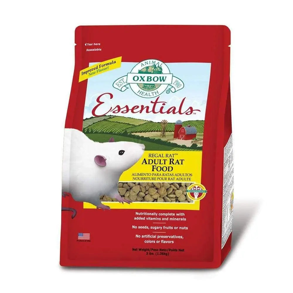 Oxbow Animal Health® Essentials Adult Rat Food 3 Lbs Oxbow Animal Health®