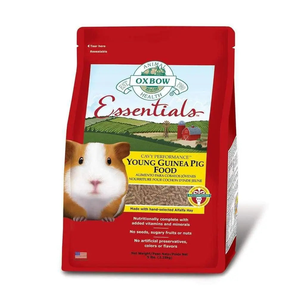 Oxbow Animal Health® Essentials Young Guinea Pig Food 5 Lbs Oxbow Animal Health®