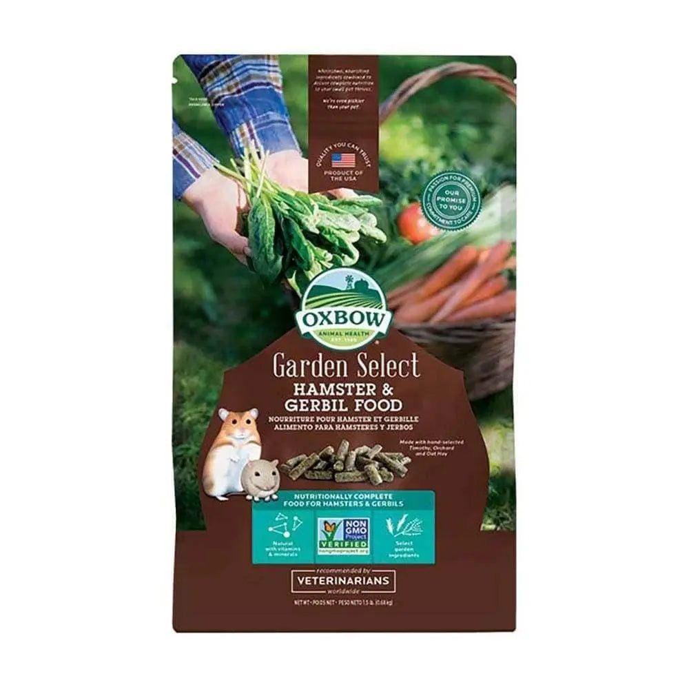 Oxbow Animal Health® Garden Select Hamster & Gerbil Food 1.5 Lbs Oxbow Animal Health®