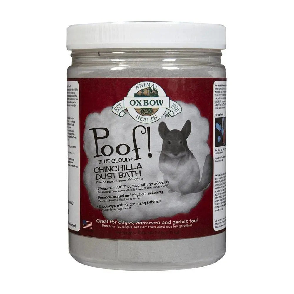 Oxbow Animal Health® Poof! Chinchilla Dust Bath 2.5 Lbs Oxbow Animal Health®