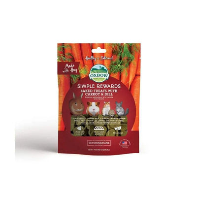 Oxbow Animal Health® Simple Rewards Baked Treats with Carrot & Dill 2 Oz Oxbow Animal Health®