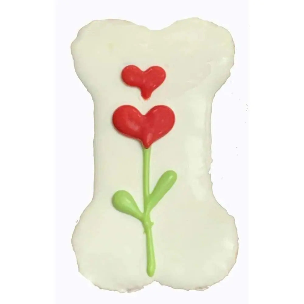 Pawsitively Gourmet Heart Flower Bone Cookie Sweet Potato 20ea/20 ct Pawsitively Gourmet CPD