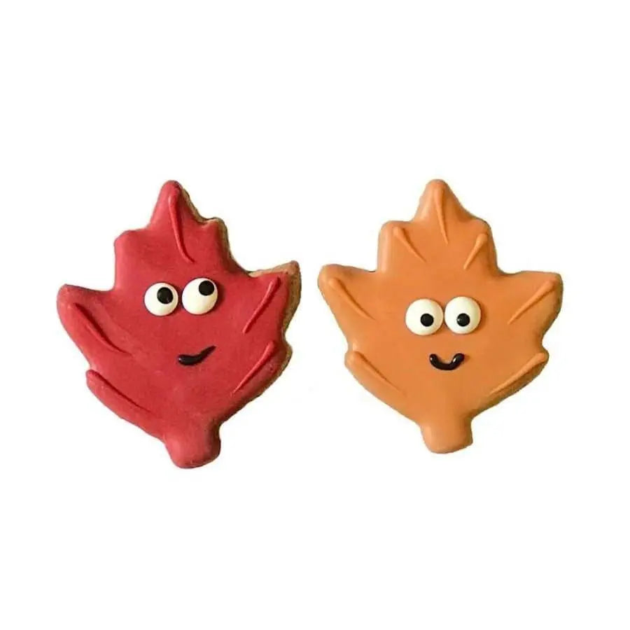 Pawsitively Gourmet Pawsitvely Gourmet Falling Leaves Emoji Cookie Sweet Potato 20ea/20 ct Pawsitively Gourmet CPD