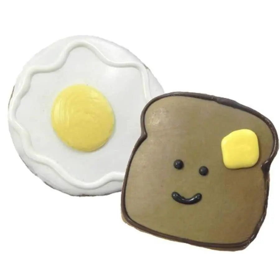 Pawsitively Gourmet Toast & Egg Dog Cookie Sweet Potato 20ea/20 ct Pawsitively Gourmet CPD