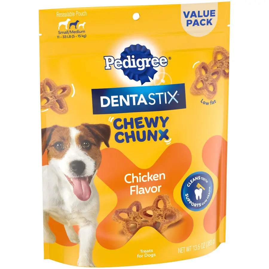 Pedigree Dentastix Chewy Chunx Dog Treat Chicken Pedigree