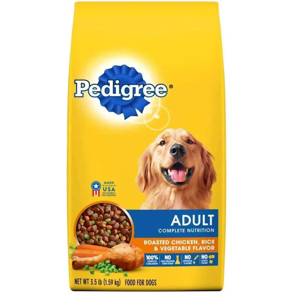 Pedigree Roasted Chicken, Rice & Vegetable Dry Dog Food Pedigree