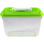 Penn-Plax Small World Habitat Portable Clear & Transparent Plastic Tank Excellent for Small Critters Penn-Plax Aqua
