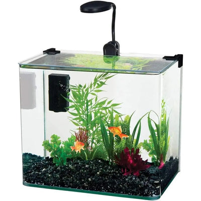 Penn-Plax Water-World Radius Desktop Aquarium Kit 3.4 Gallon Tank Penn-Plax