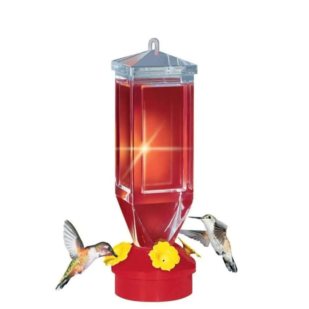 Perky-Pet Lantern Hummingbird Feeder Clear, Red, Yellow Perky-Pet
