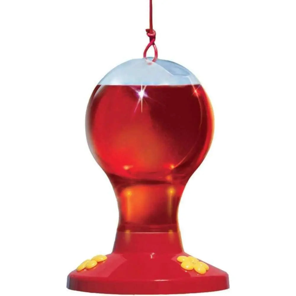 Perky-Pet Plastic Hummingbird Feeder Clear, Red 16 oz Perky-Pet