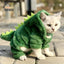 Pet Cat Clothes Funny Dinosaur Costumes Winter Warm Plush Cat Coat Small Cat Talis Us