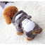 Pet Cat Clothes Funny Dinosaur Costumes Winter Warm Plush Cat Coat Small Cat Talis Us