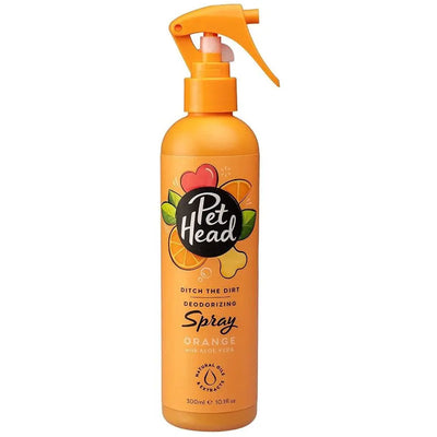 Pet Head Ditch the Dirt Deodorizing Spray for Dogs Orange with Aloe Vera Pet Head