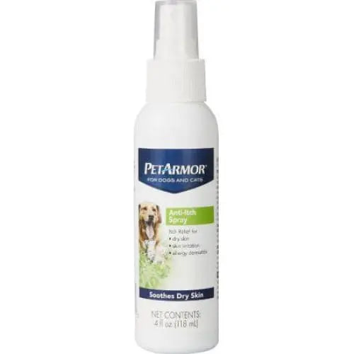 PetArmor Anti-Itch Spray for Dogs and Cats Soothes Dry Skin PetArmor