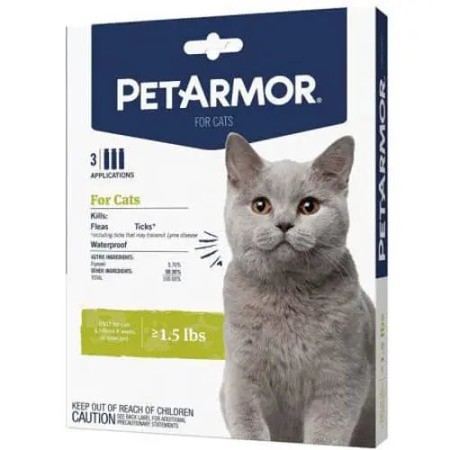 PetArmor Flea and Tick Treatment for Cats (Over 1.5 Pounds) PetArmor