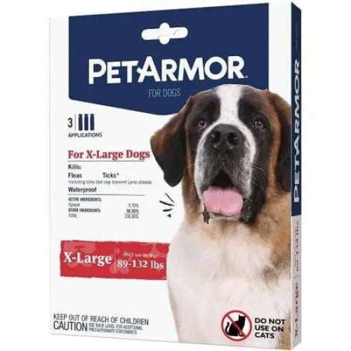 PetArmor Flea and Tick Treatment for X-Large Dogs (89-132 Pounds) PetArmor