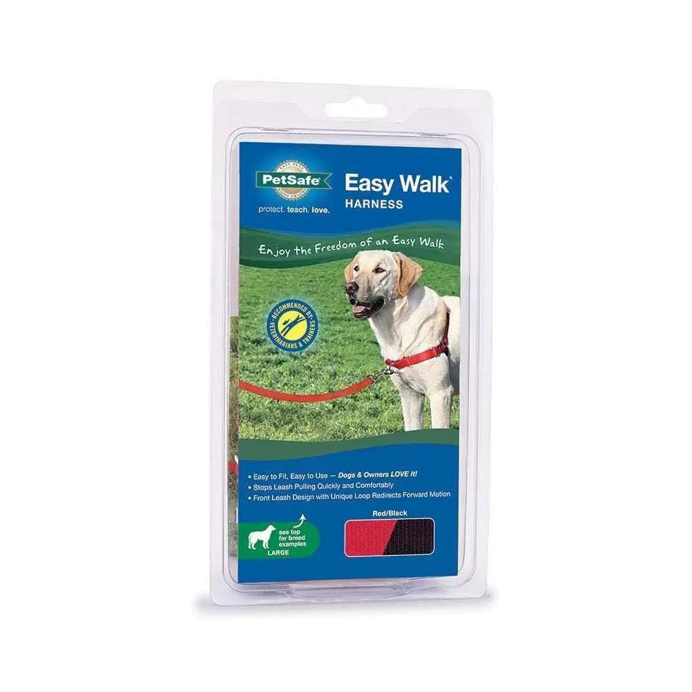 PetSafe® Easy Walk® No Pull Dog Harness Red Color Large PetSafe®