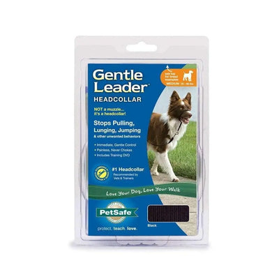 PetSafe® Gentle Leader® No Pull Dog Head Collar Black Color Medium PetSafe®