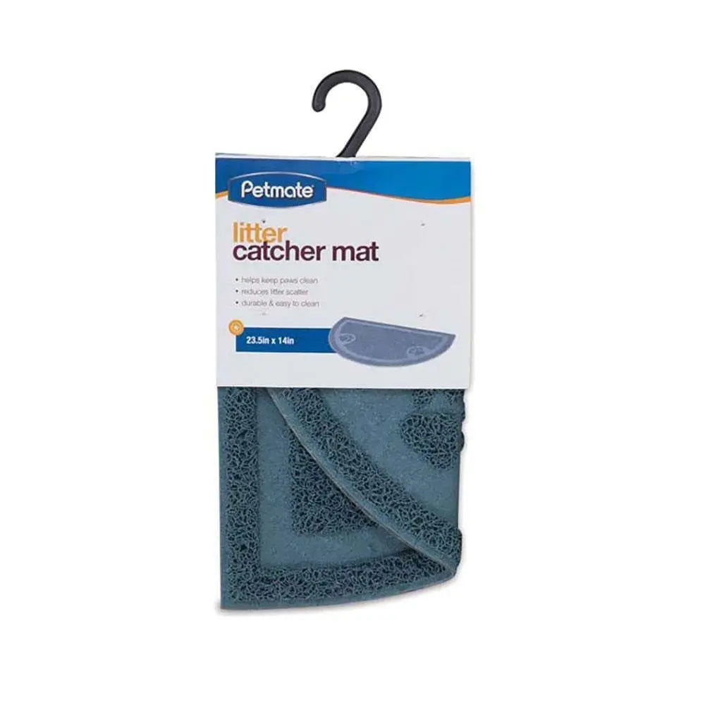 Petmate® 1/2 Circle Waterfall Litter Catcher Mat Color One Size Petmate®