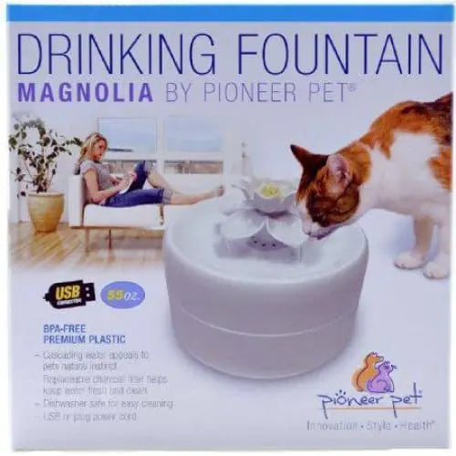 Pioneer Pet Magnolia Shape Fountain for Cats Pioneer Pet