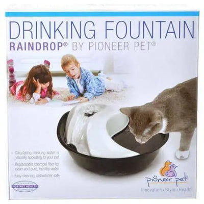 Pioneer Raindrop Plastic Drinking Fountain Pioneer Pet