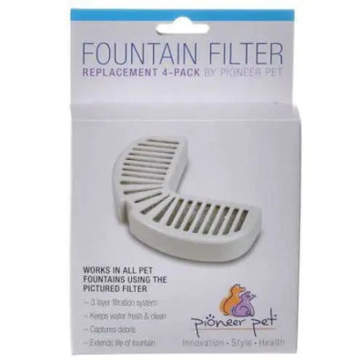 Pioneer Replacement Filters for Stainless Steel and Ceramic Fountains Pioneer Pet