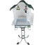 Pitch Roof Bird Cage With Stand 16"X14"58" AE Cage Company