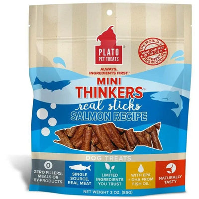 Plato Mini Thinkers Salmon Recipe Dog Treats Plato