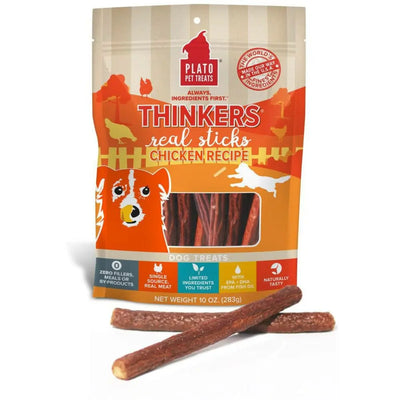 Plato Thinkers Chicken Dog Treats Plato