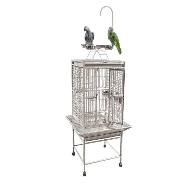 Play Top with Bar Spacing: 5/8" Bird Cage 18"x18"x54" A&E Cage Company