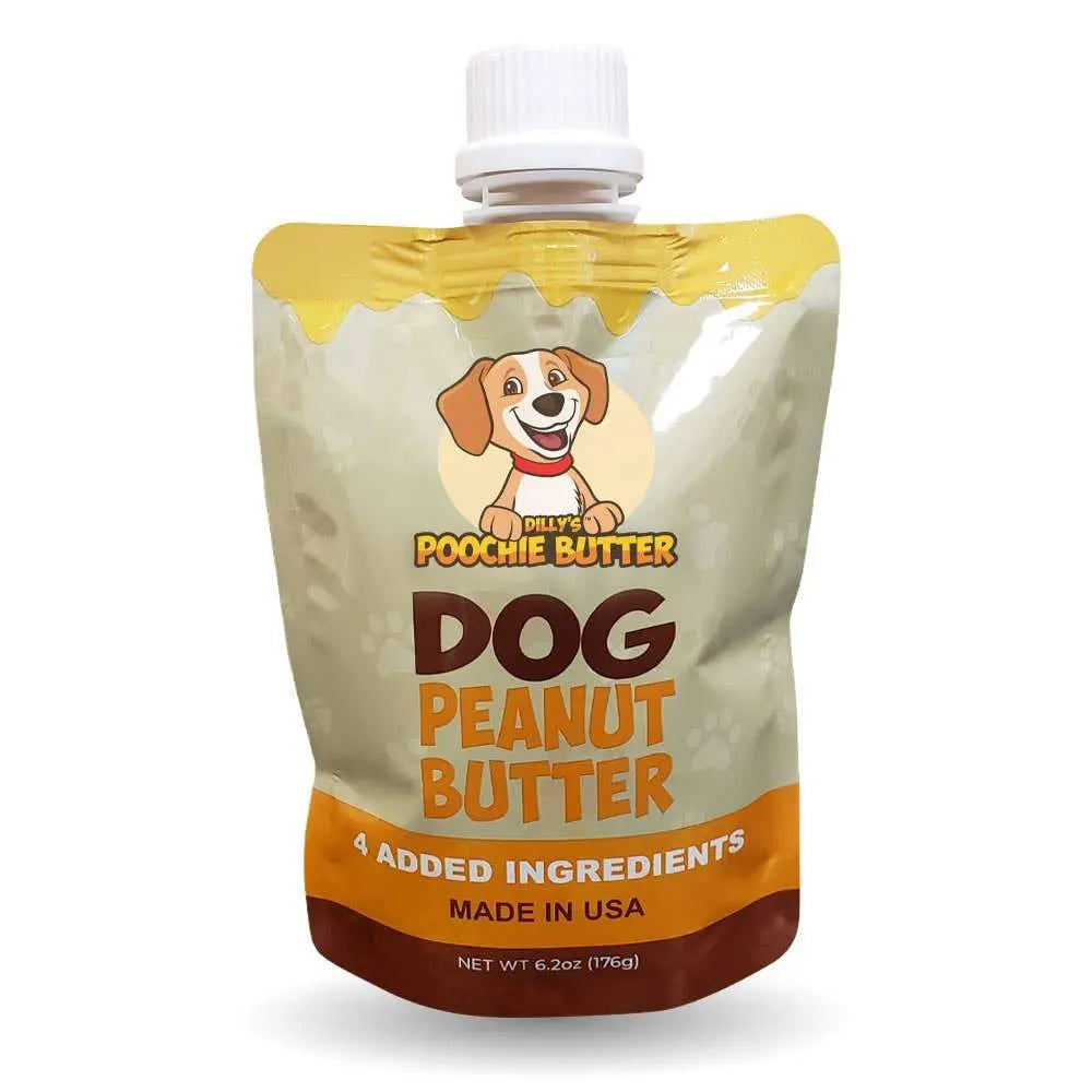 Poochie Butter Dog Peanut Butter (Squeeze Pack) Poochie Butter
