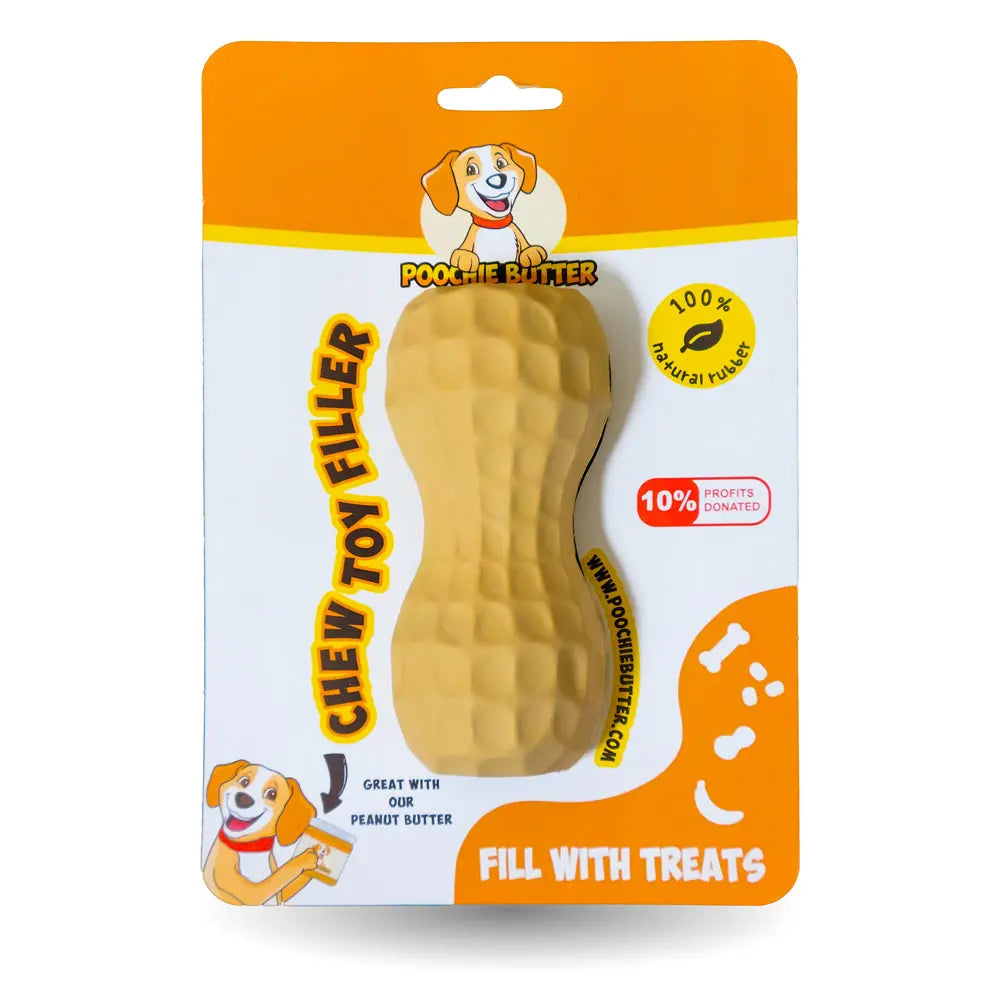 Poochie Butter Filler Dog Chew Toy Poochie Butter