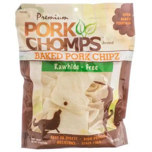 Pork Chomps Premium Baked Pork Chipz Scott Pet