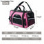 Portable Cat Bag Backpack Breathable Mesh Pet Fuchsia Nesoi