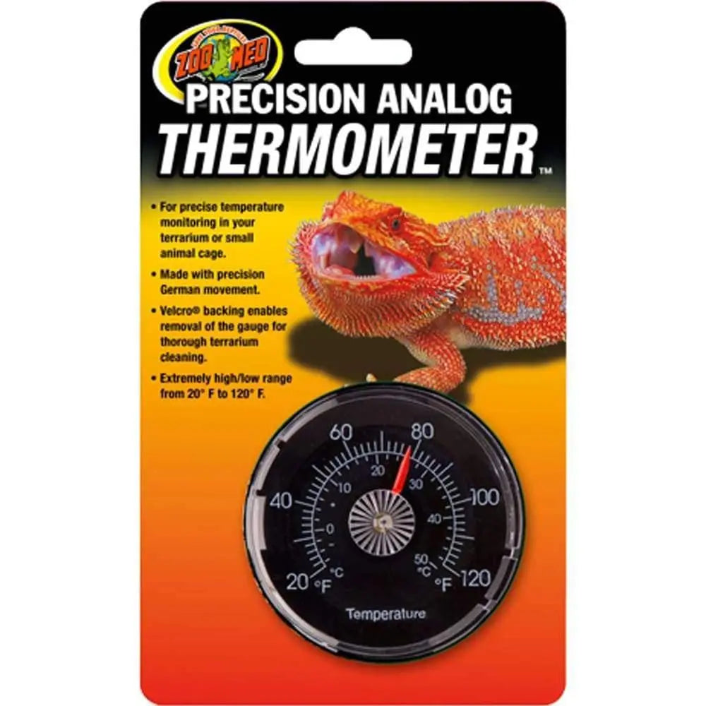 Precision Analog Reptile Thermometer Zoo Med Laboratories