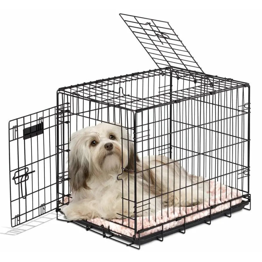 Precision Pet Products 2 Door Great Dog Crates Hard Sided Black Talis Us