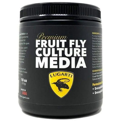 Premium Fruit Fly Culture Media 18 oz Lugarti