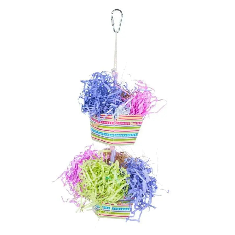 Prevue Pet Products Baskets of Bounty Bird Toy Multi-Color 4 In X 11.5 in, Small Prevue Pet CPD